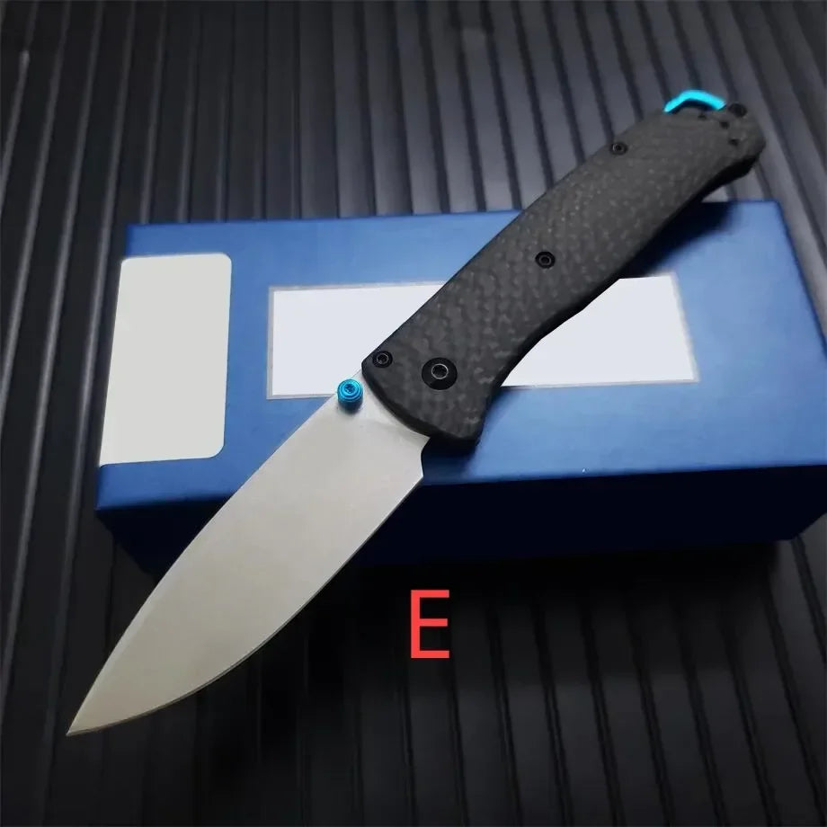 Outdoor EDC Pocket Folding Knife 535 533 S90V Blade Carbon Fiber / Titanium Alloy Handle Outdoor Survival Hunting Cutting Knives