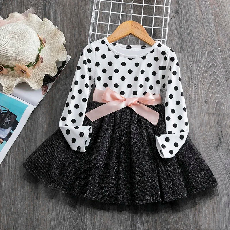 Baby Girl Winter Dress Children Birthday Party Dress Autumn r