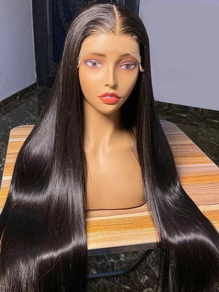 30 Inch 13x4 Bone Straight Lace Front Wig 360 Full Lace Human Hair Wigs For Women 13x6 Hd Brazilian Pre Plucked Lace Frontal Wig