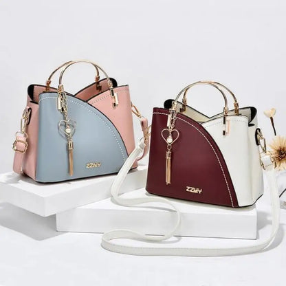 Handbags For Women New Trend Highend Sense of All Match Color Large Capacity One-shoulder Messenger PU Leather Handbag