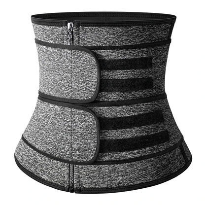 Qtree Waist Trainer Plus Size for Women Sports Girdle Corset Slimming Belly Body Shaper Sweat Trimmer Belt Slimmer Weight Loss