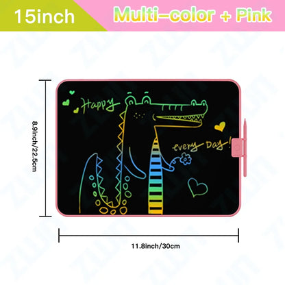 20Inch LCD Drawing Board Writing Tablet Digit Magic Blackboard Art