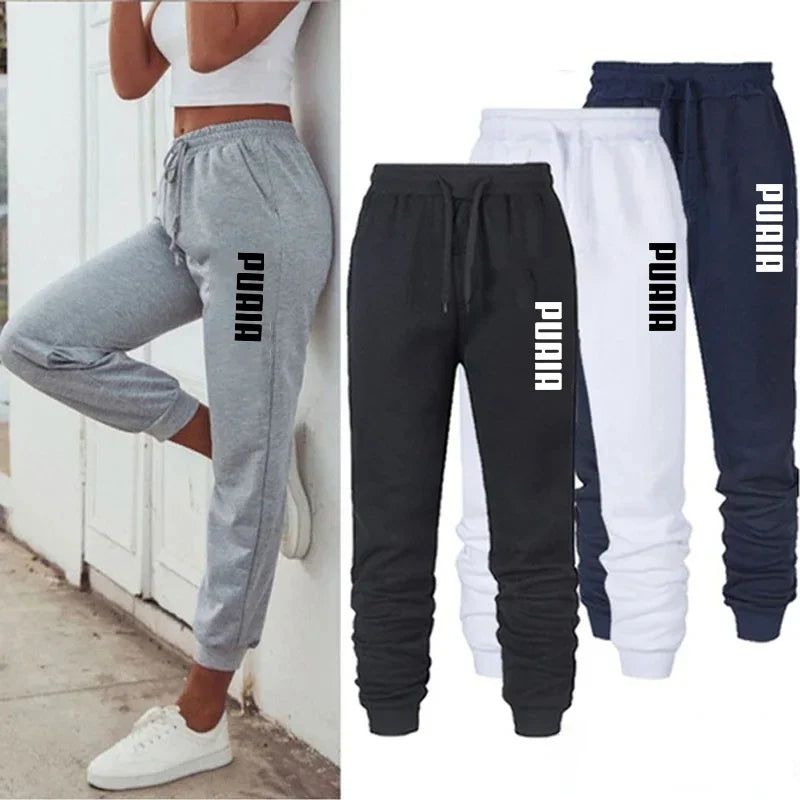 Womens Sweatpants Casual High Jogging Trousers