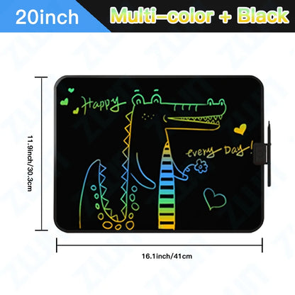 20Inch LCD Drawing Board Writing Tablet Digit Magic Blackboard Art