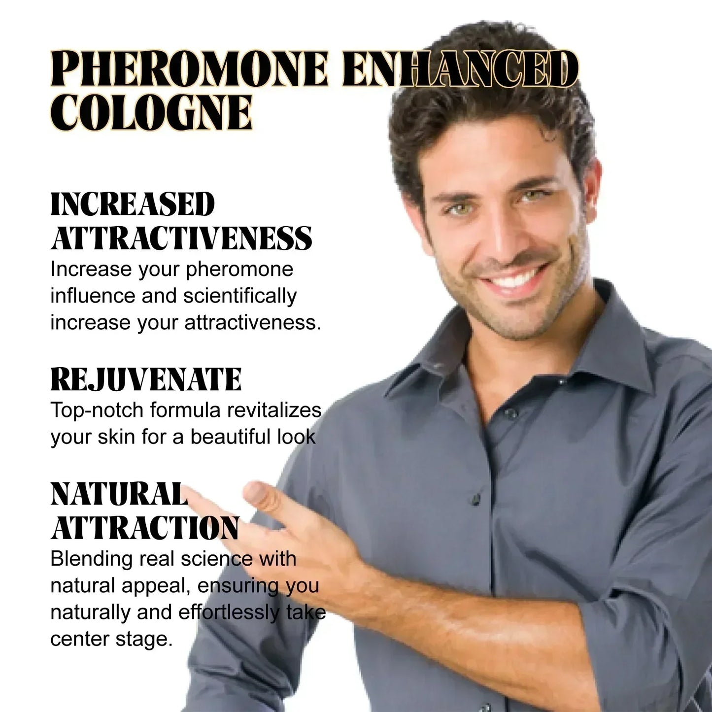 100ml Pheromones Perfume For Men Feromona Original Cologne