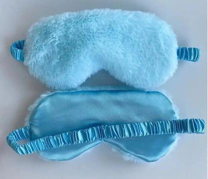 Sleeping Mask Sleeping Blindfold Soft Plush Eye Masks Cute Love Cloud Eye Cover Plush Mask Eyepatch Nap Health Eye Cover