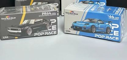 Inno 1/64 2024 Kuala Lumpur Tokyo Automotive Salon Limited Top Secret R35 R34 MY2024 Alloy Car Model