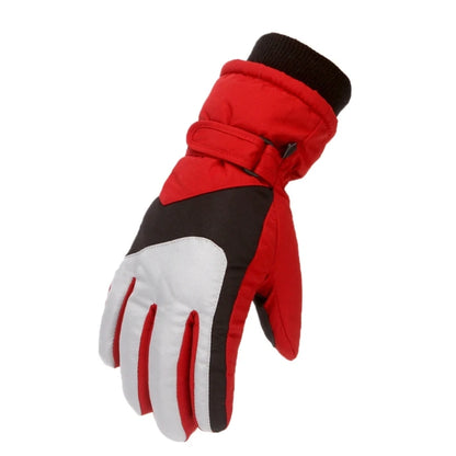 New Fashion Children Kids Winter Snow Warm Gloves Boys Girls Ski Windproof Waterproof Thicken Gloves Keep Finger Warm