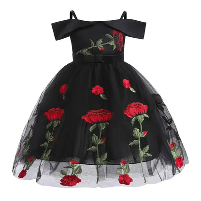 Flower Girl Dresses for Weddings Formal Party Dress for Kids Girl Sleeveless 3-10 Years