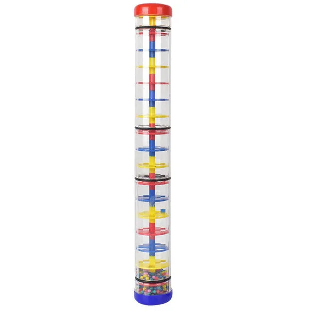 Rainmaker Baby Toys Rain Stick for Babies 0 6 12 Months Newborn Rattles Toy Rainmaker Musical Instrument Montessori Sensory Toys