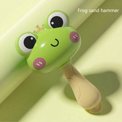 Cute animal Hand Cranked Bell - Early Childhood LearningToy That Enhances Grip Strength Promotes Visual And Auditory Development