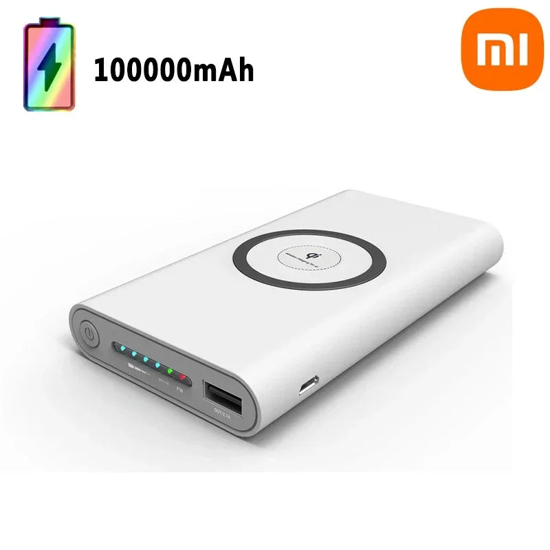 Power Bank Large 200000mAh Capacity Universal Wireless Fast Charging