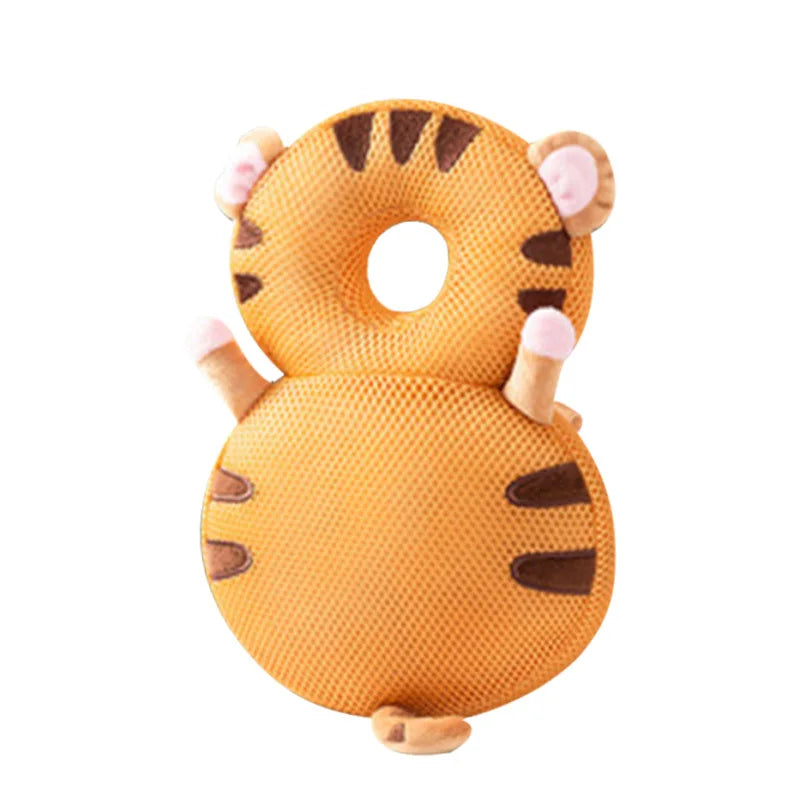 1-3Toddler Baby Head Protector Breathable Tencel Back Protector Cushion Back Prevent Injured Cartoon Security Pillows