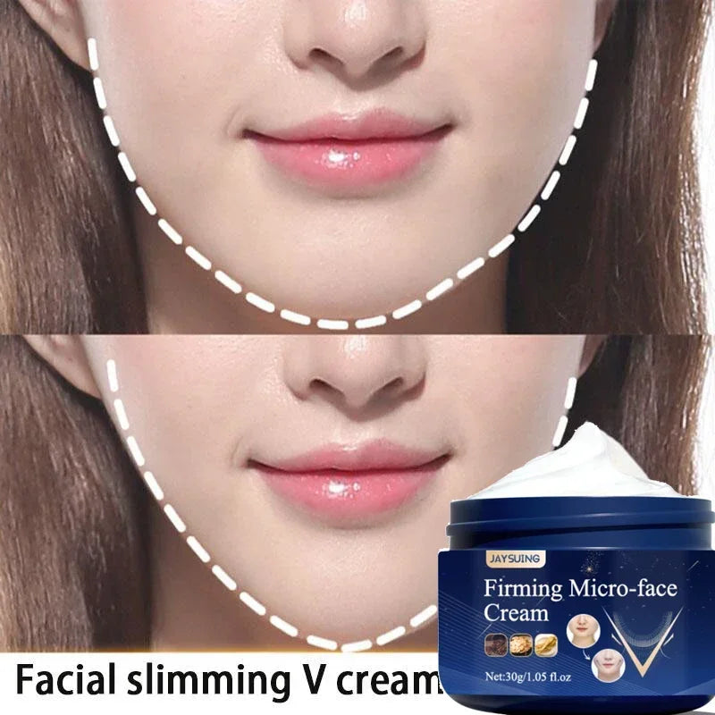 V-Shape Firming Face-lift Slimming Cream Removal Masseter Muscle Double Chin Face Fat Burning Anti-aging Products New