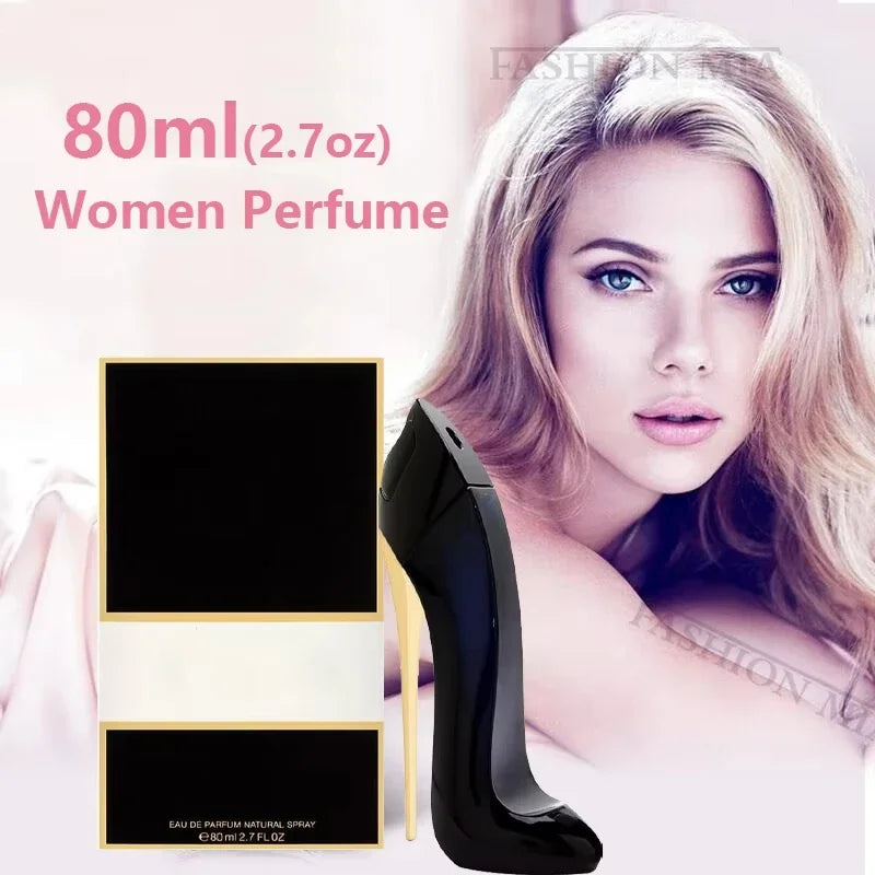 Hot Sale Original Perfume for Women Long Lasting Atomizer Sexy Lady Parfum Female Fragrance Cologne Gift Eau De 80ml