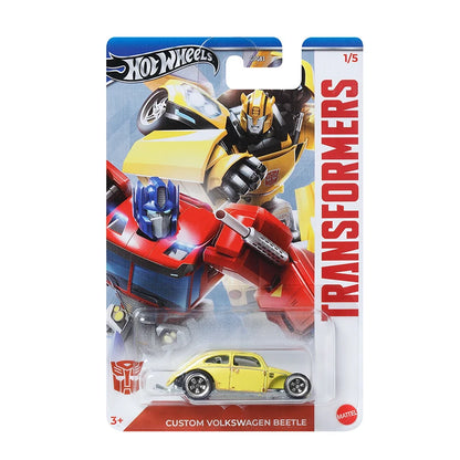 Hot Wheels Car Themed Entertainment Transformers - Mix 3 2024 GDG83 G 1/64 Collection Diecast Vehicle Model Toys Gift