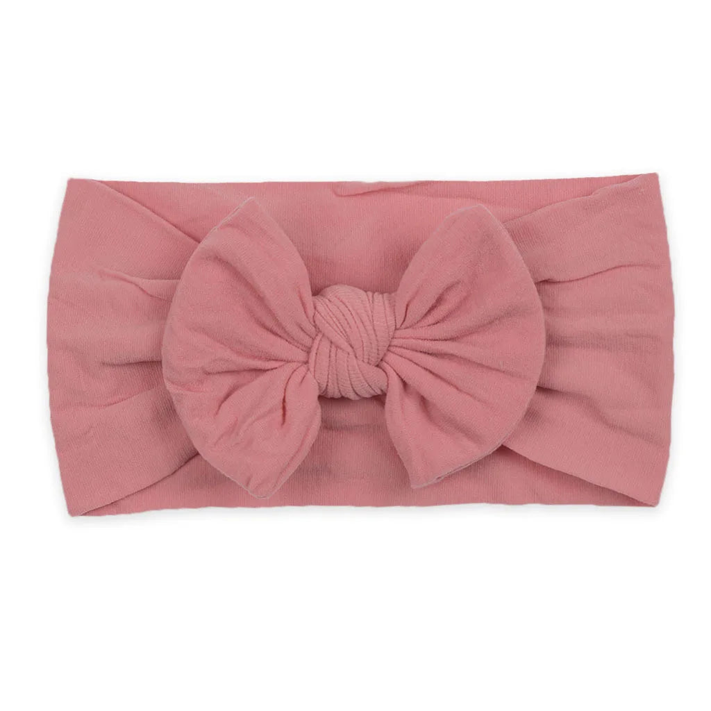 Baby Girl Headband Infant Hair Accessories Bows Newborn Headwear Rabbit Ear Elastic Gift Toddler Bandage Ribbon Soft Bowknot