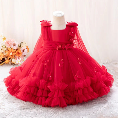 0-5-year-old toddler BABY birthday Dress