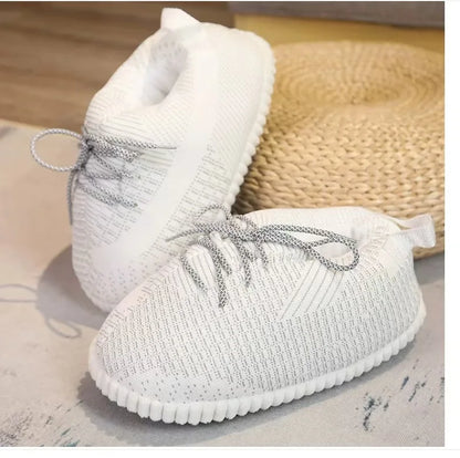 Unisex One Size Fits Most Eu 36-43 Winter Indoor Cotton Shoes Woman Warmth Home Slippers Women/Men Snug Sneakers Ladies Slipper