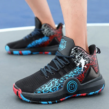 Confortable Sports Shoes Training Athletic Basketball Sneakers Men Zapatos De Mujer Tendencia 2024 Basketball Shoes Breathable