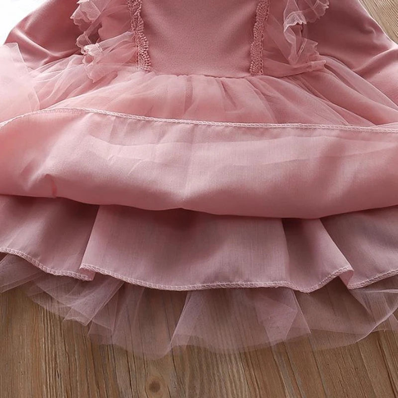 Baby Girls Tutu Dress Toddler Cotton Tutu Dress Infant Tulle Dresses