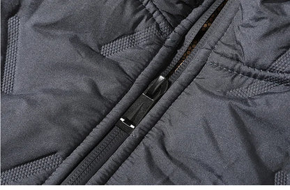 Multi Pocket Men's Autumn and Winter New Warm Jacket Men's Casual Zipper Anti Cold Versatile Men's Cotton Jacket