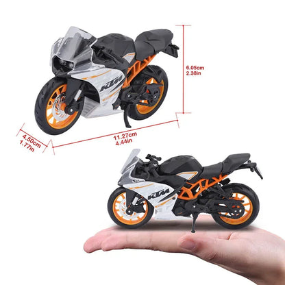 Maisto 1:18 Kakawasaki NINJA H2R KTM RC 390 YZF-R1 Naked V4 S YAMAHA MT-07 2018 Alloy Motorcycle Model Collection Gift Toy