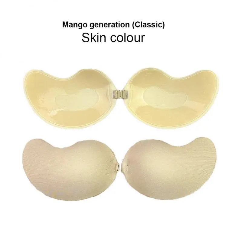 Sexy Women Invisible Push Up Bra Seamless Wireless Self-Adhesive Nipple Cover Strapless Backless Lingerie Silicone Bralette