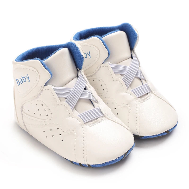 Baby Sports Sneakers Newborn Baby Boys Girls Print First Walkers Shoes Infant Toddler Anti-slip Baby Shoes Pre-walkers