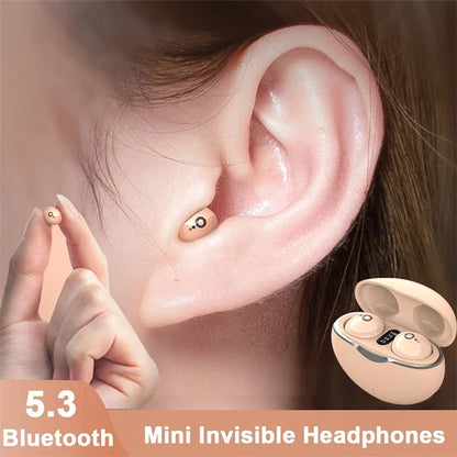 2025 New Mini Invisible Headphones TWS Bluetooth