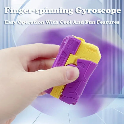 2 in 1 Deformed Fidget Spinner Toys Gun for Children Antistress