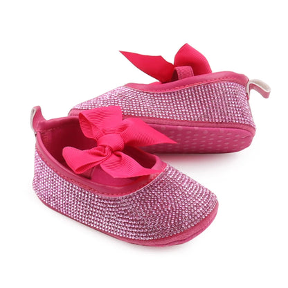 Baby Beautiful Shoes High Quality Newborn Toddler Girls Sneaker Spring and Summer Sandal Cute Bowknot Shiny Diamonds BBW3204