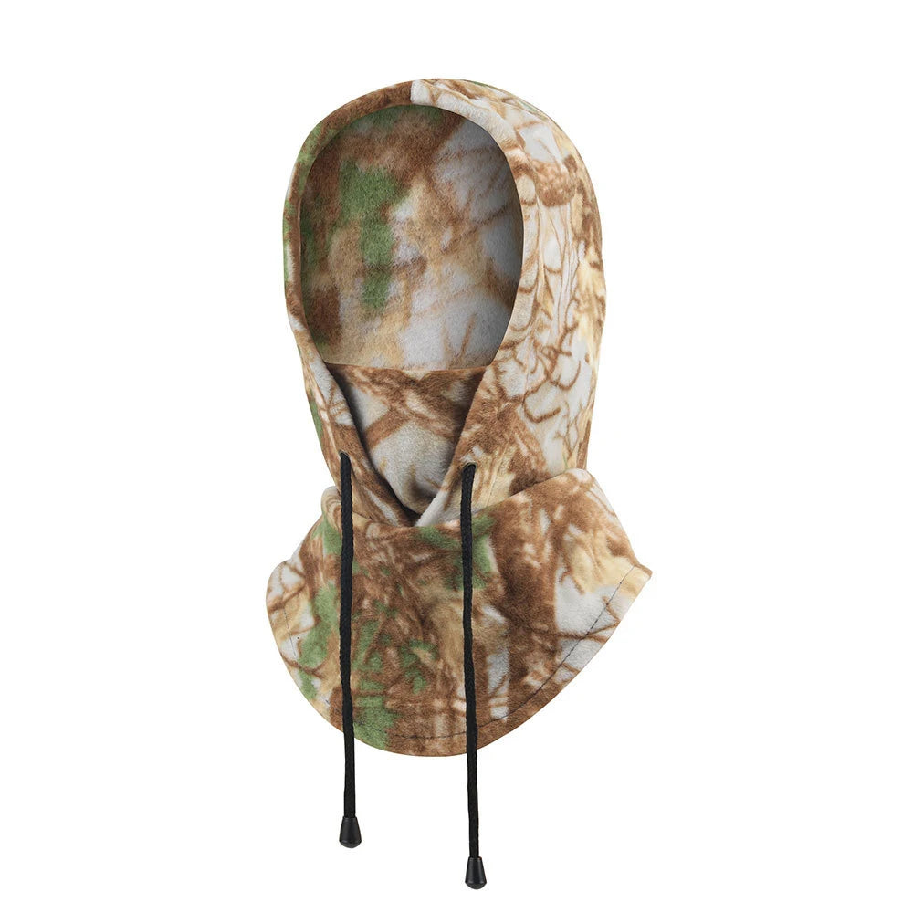 Winter Cycling Men Polar Fleece Warmer Beanies Women Camouflage Full Face Mask Thickened Helmet Liner Sport Ski Balaclava Cap