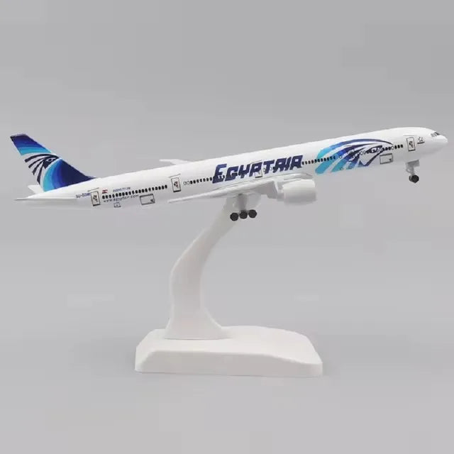 20CM Boeing 777 Air Canada Alloy Airplane Model Toy With Wheel Replica Aircraft Plane Boys for Collectible Display Gift