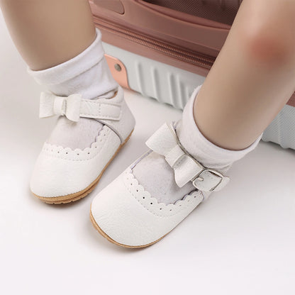 Cute Baby First Walkers Baby Boy Girl Slippers Toddler Kids Nursery School Summer New Leather Shoes