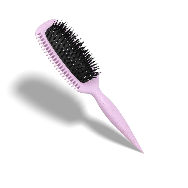 Curl Defining Brush Curl Hair Define Styling Brush for Combing and Shaping Women's Curls to Reduce Pulling