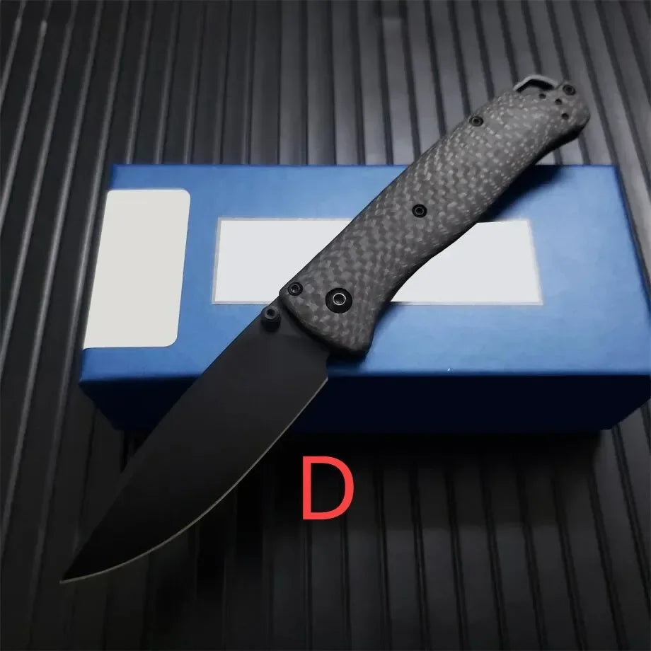 Outdoor EDC Pocket Folding Knife 535 533 S90V Blade Carbon Fiber / Titanium Alloy Handle Outdoor Survival Hunting Cutting Knives