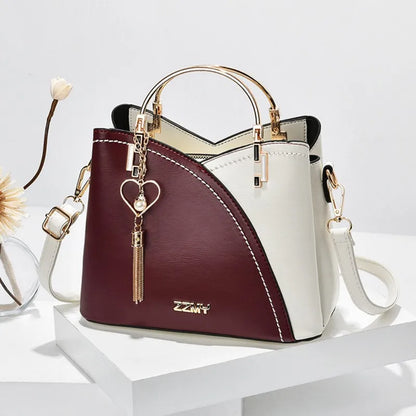 Handbags For Women New Trend Highend Sense of All Match Color Large Capacity One-shoulder Messenger PU Leather Handbag