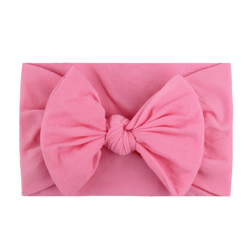 Baby Girl Headband Infant Hair Accessories Bows Newborn Headwear Rabbit Ear Elastic Gift Toddler Bandage Ribbon Soft Bowknot