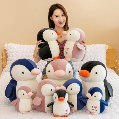 Cute Little Penguin Plush Toy Doll Girl Gift Children Cute Toy Children's Toys Gifts Plushie Stuffed Toys Animal Patung Dolls