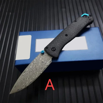 Outdoor EDC Pocket Folding Knife 535 533 S90V Blade Carbon Fiber / Titanium Alloy Handle Outdoor Survival Hunting Cutting Knives