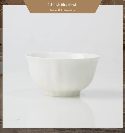 Jingdezhen High Temperature Underglaze Color Household Ceramic Tableware