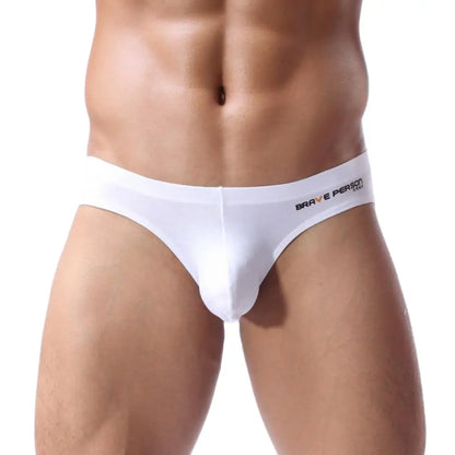 Sexy Men's Briefs Cotton Underwear U convex Pouch Design Man Underpants Sexy Low Waist Briefs for Men