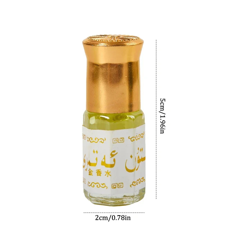 Saudi Essential Oil Perfume 3ML Floral Notes Lasting Fragrance Flower Flavor