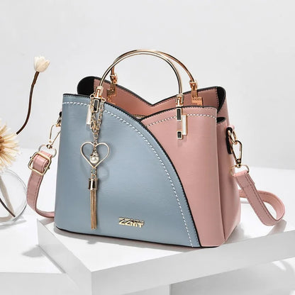 Handbags For Women New Trend Highend Sense of All Match Color Large Capacity One-shoulder Messenger PU Leather Handbag