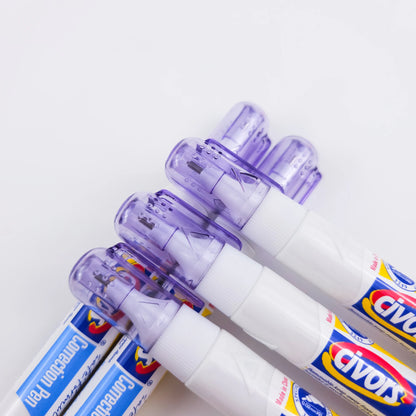 4 sale Wholesale Metal Headed Error Correction Fluid Pen for Student stationery, quick drying Volume 10ml, Metal tip 0.02mm