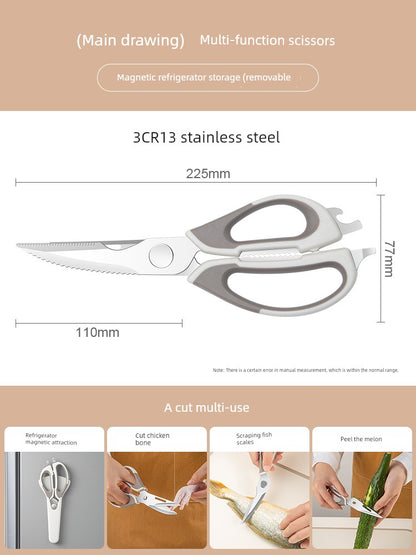 For Home Multifunctional Food Grade Barbecue Kitchen Scissors