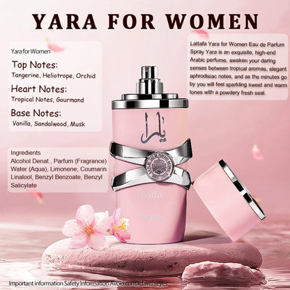 100ml/35ml Original Perfume For Men Long Lasting Fragrance Gift Set Yara