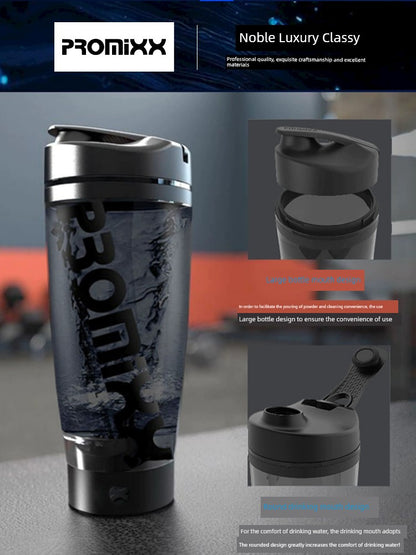 Promixx Electric Shaker Auto Stirring Cup Portable Milk Shake Cup