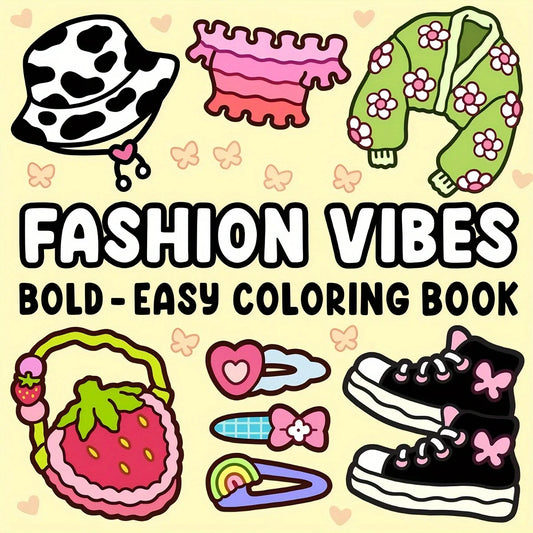 Kids Coloring Book - Easy To Color With Thick Lines, Cozy Scenes And Corners, Relaxing And Stress-Relieving Perfect For Friends